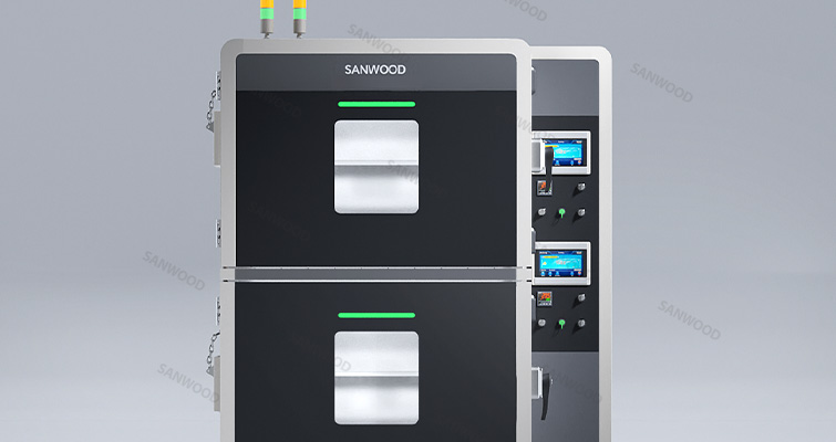 Double-layer Battery Test Chamber