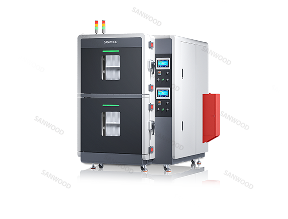 Double-layer Battery Test Chamber