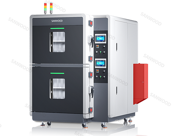 Double-layer Battery Test Chamber