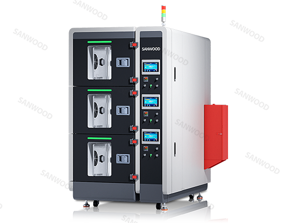 Three-layer Battery Test Chamber