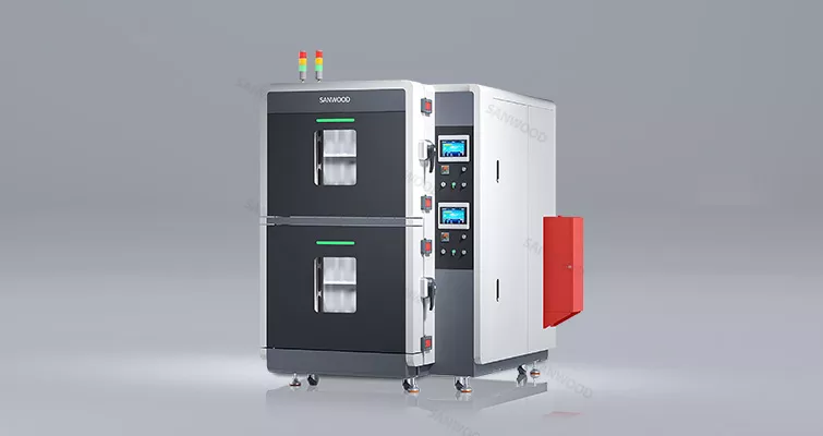 Double-layer Battery Test Chamber