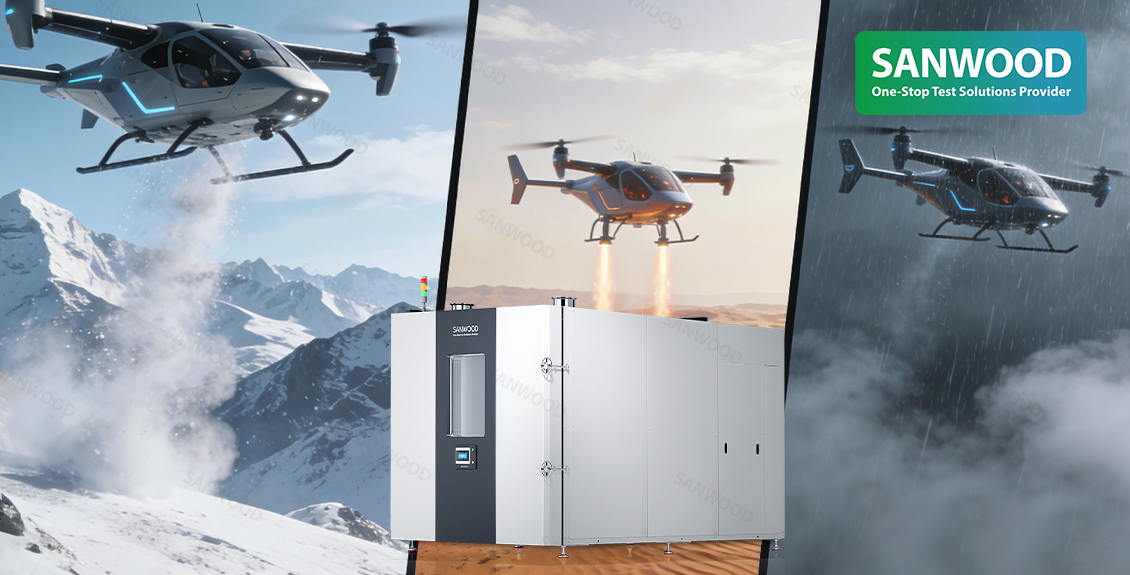 RTCA DO-160: Sanwood Technology's Altitude Test Chambersr Aids in eVTOL Environmental Adaptability Testing