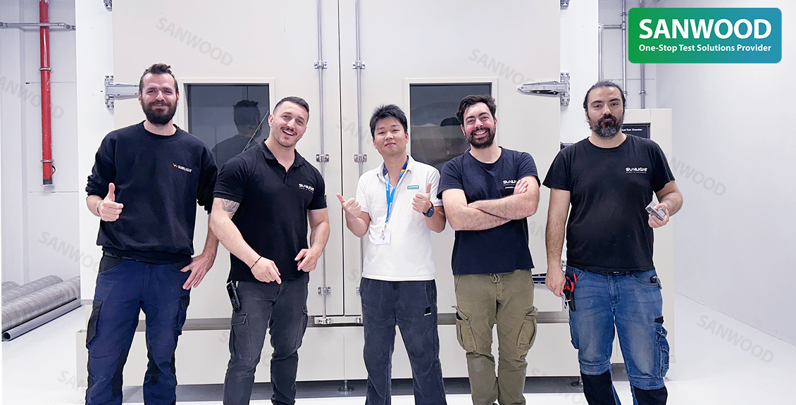 Temperature & Humidity Test Chamber for UAV Environmental Reliability Testing Installed in Greece