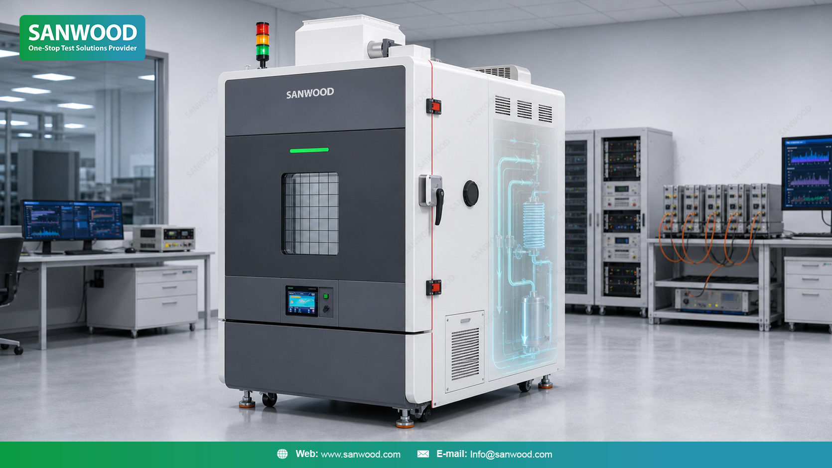 CO2 Refrigerant Battery Test Chambers: Low-GWP Cooling for EV and ESS Labs