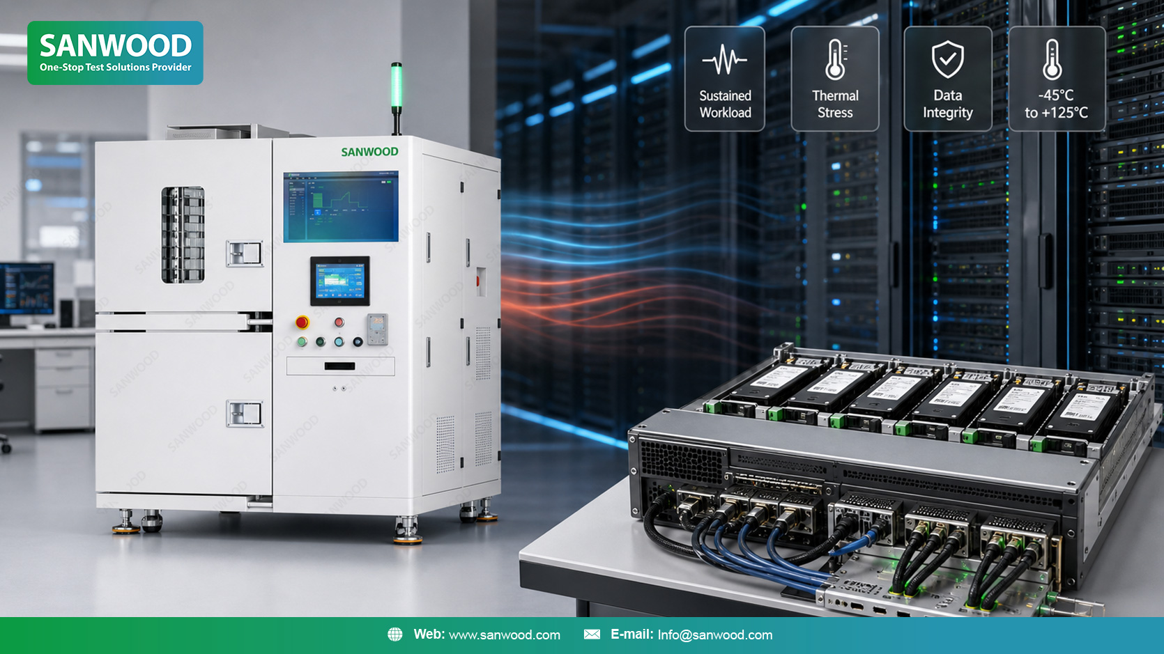 Enterprise SSD Temperature Testing for AI Data Center Reliability