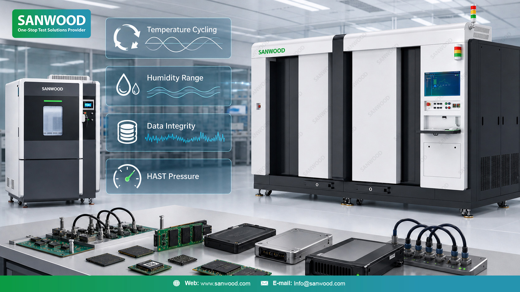 From NAND to UFS and SSD: Environmental Testing for Storage Devices
