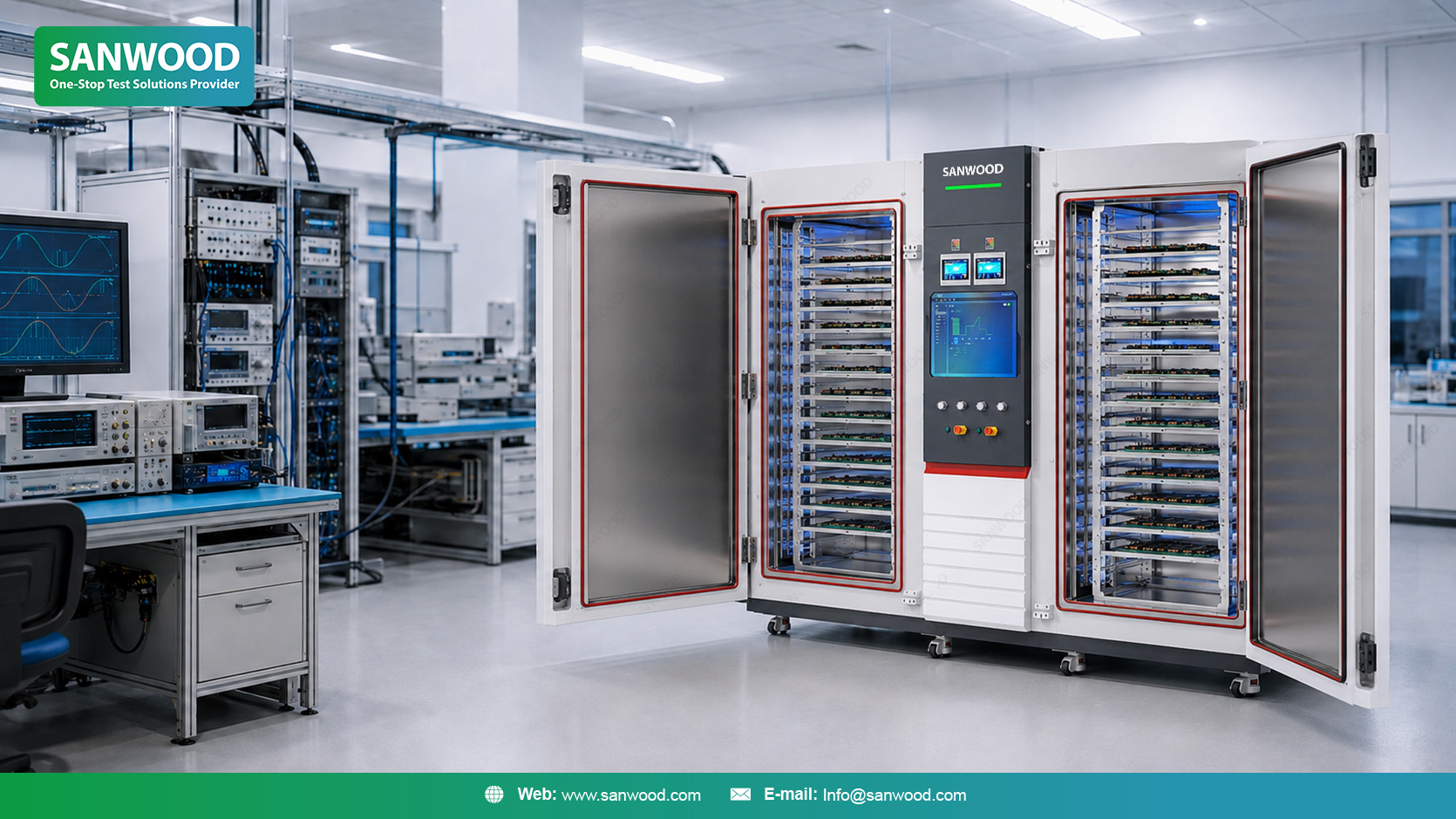 Memory Burn-in Test System for Memory IC, MCU and SoC Dynamic Aging