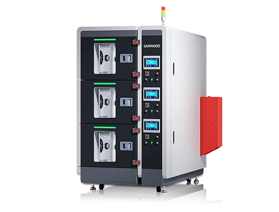 Triple-Layer Battery Test Chamber